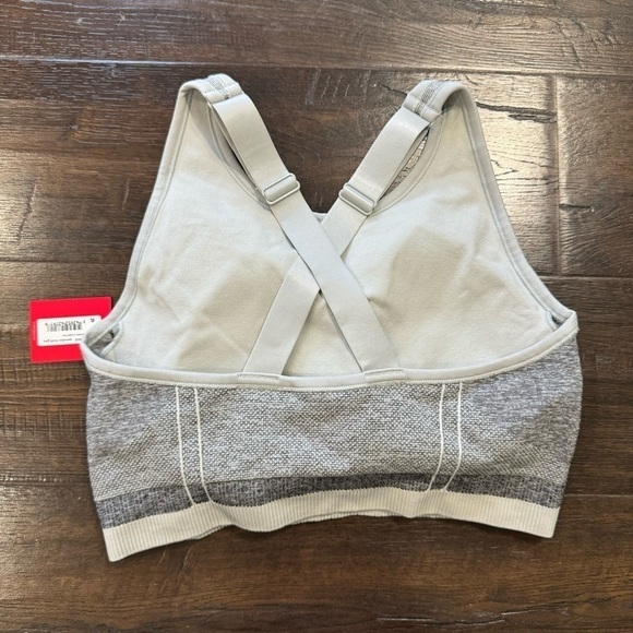 Spanx Seamless Sculpt Spacedye Cloudy Grey Bra‎ Size Large Women - Picture 5 of 12